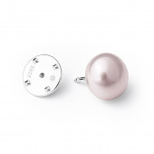 Brosa argint cu perla naturala roz pudra Pin DiAmanti EFB011BR_L-G